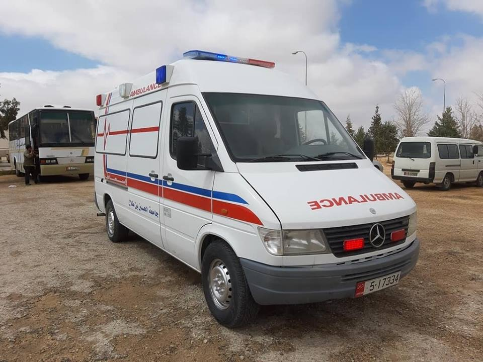 Donation of the cream maintenance and rehabilitation of the ambulance